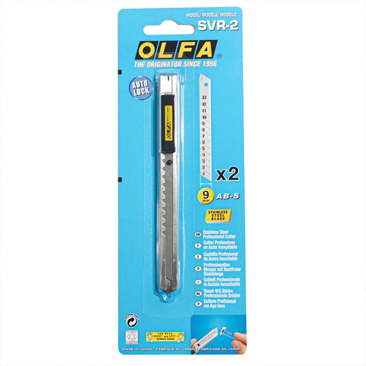 【OLFA】SVR-2 不鏽鋼小型美工刀