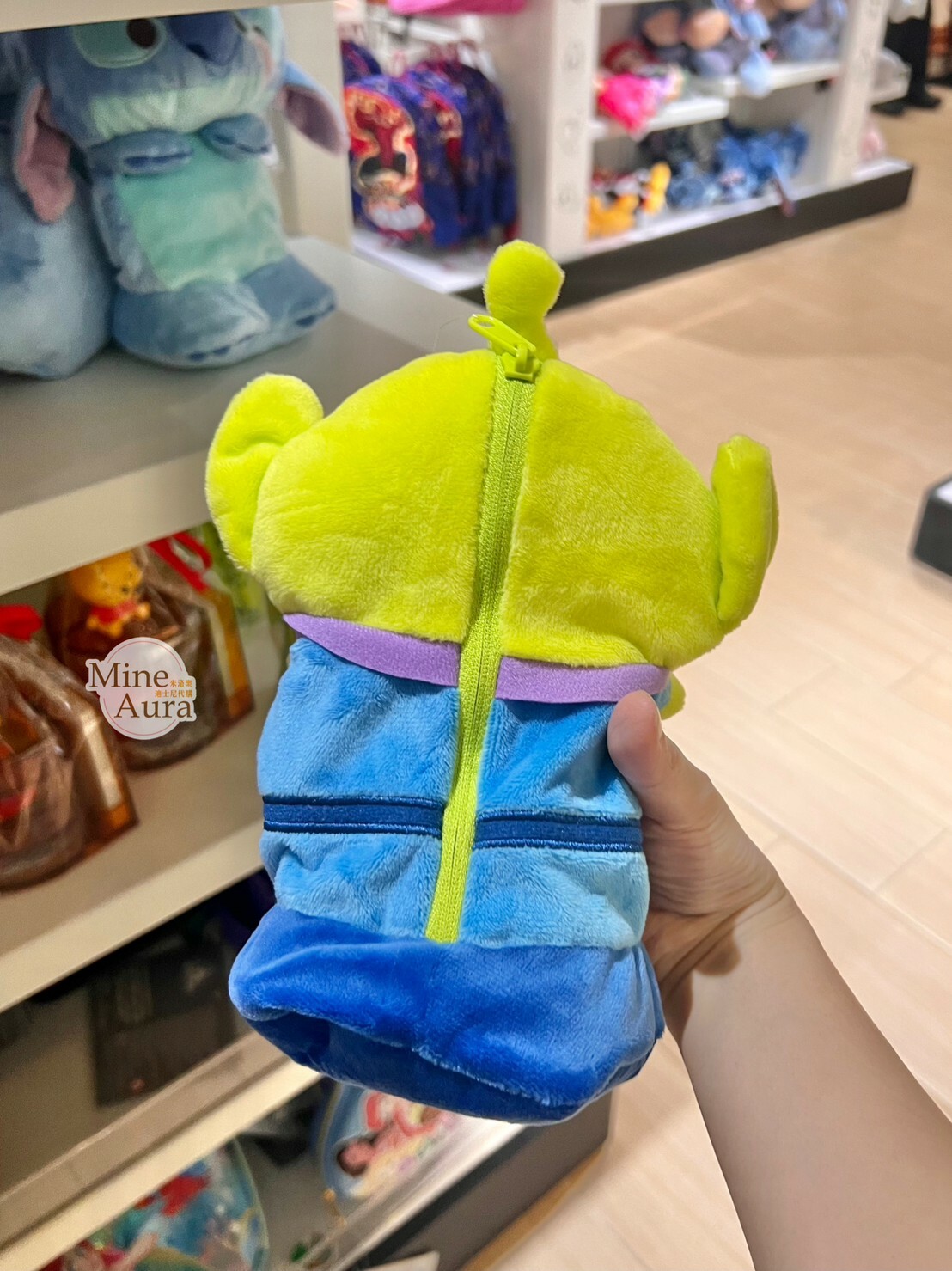 三眼怪 Alien Q版 娃娃造型 筆袋 收納袋 玩具總動員 Toy Story -香港迪士尼樂園
