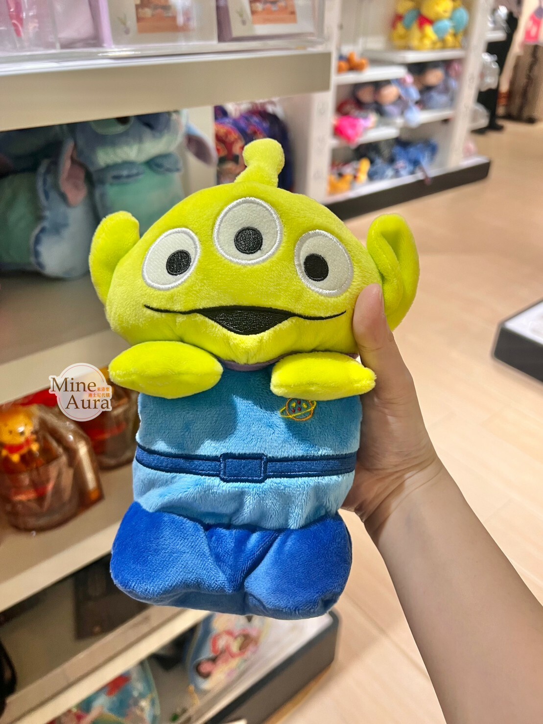 三眼怪 Alien Q版 娃娃造型 筆袋 收納袋 玩具總動員 Toy Story -香港迪士尼樂園
