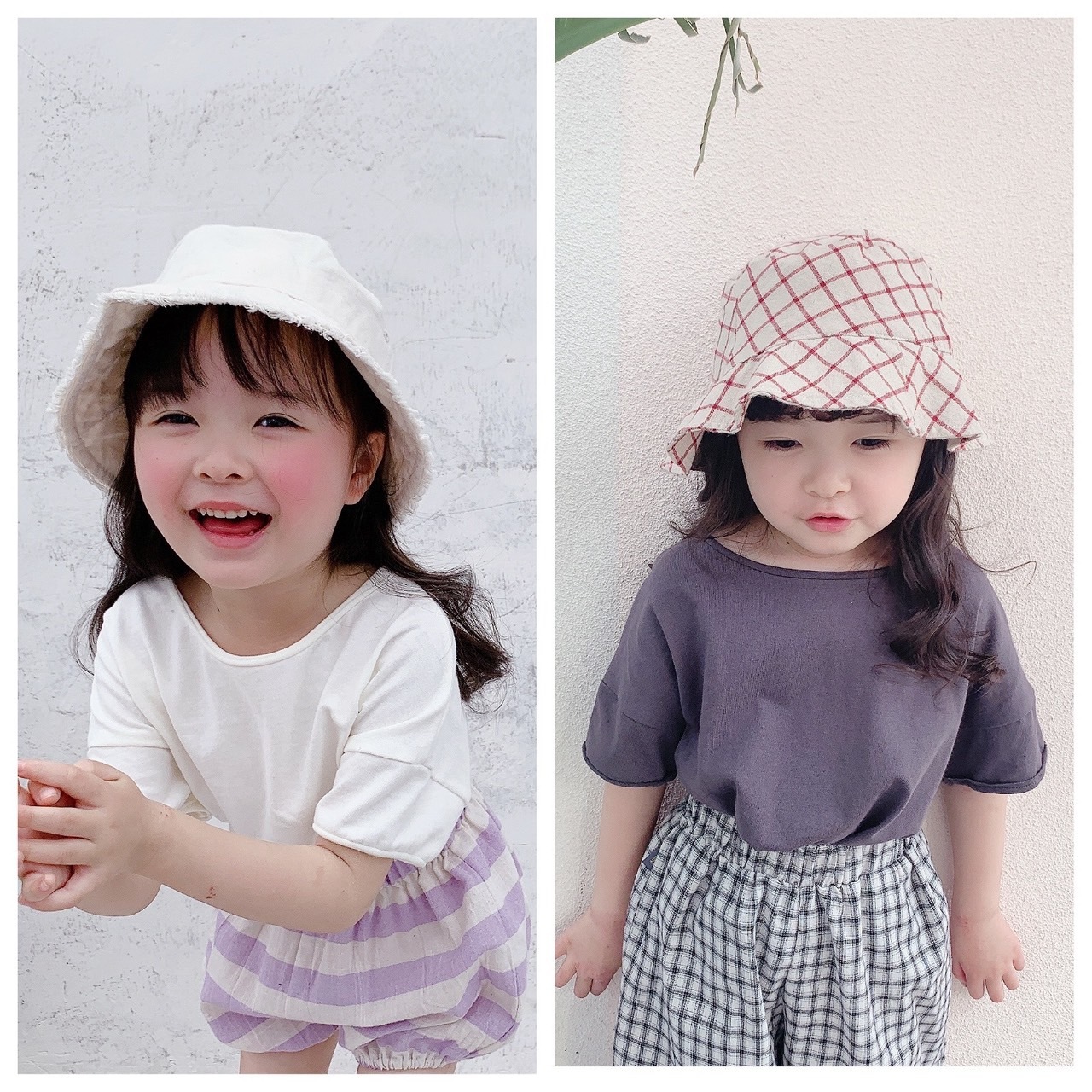 必包色素色圓領上衣