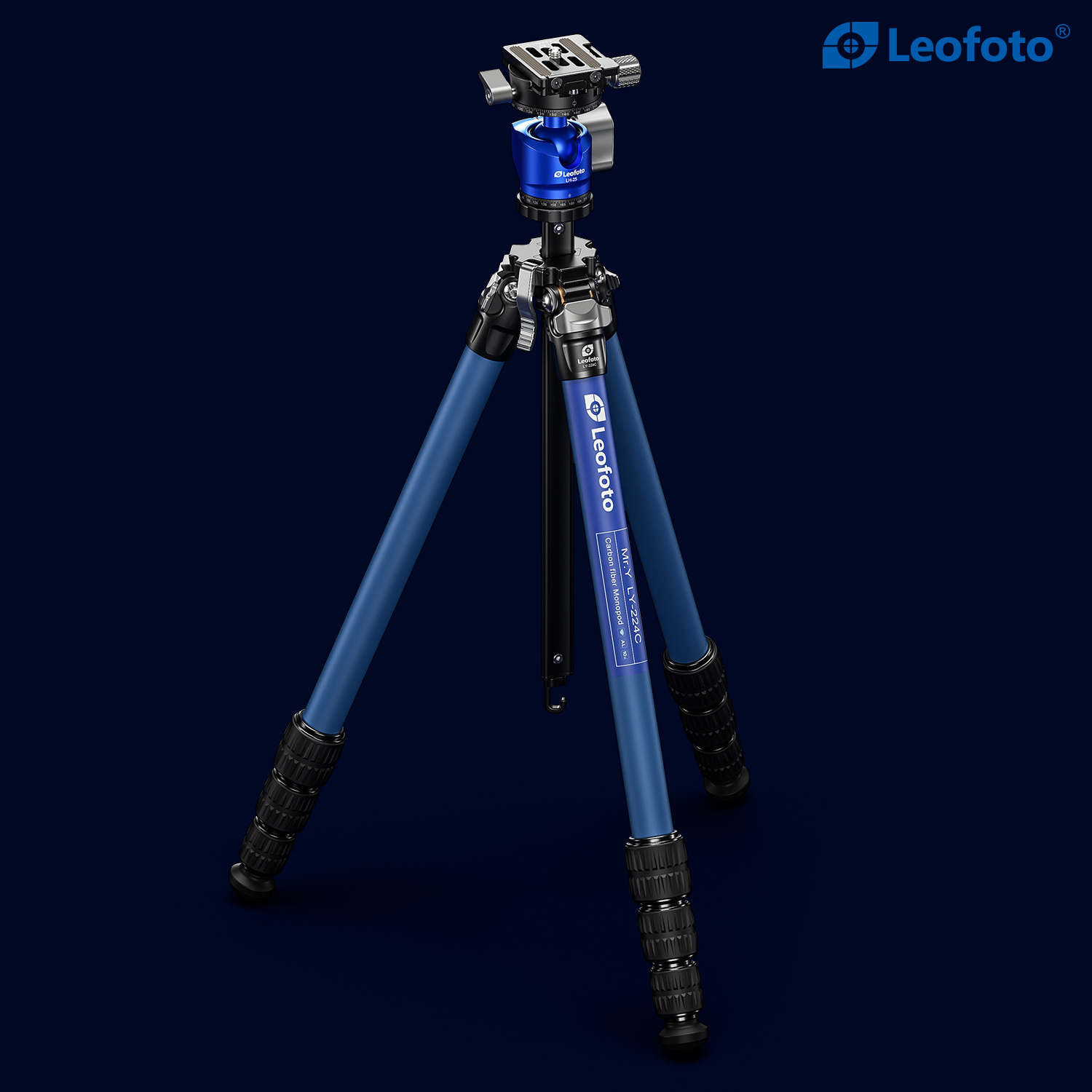 Leofoto LY-224C+LH-25R Tripod Kit