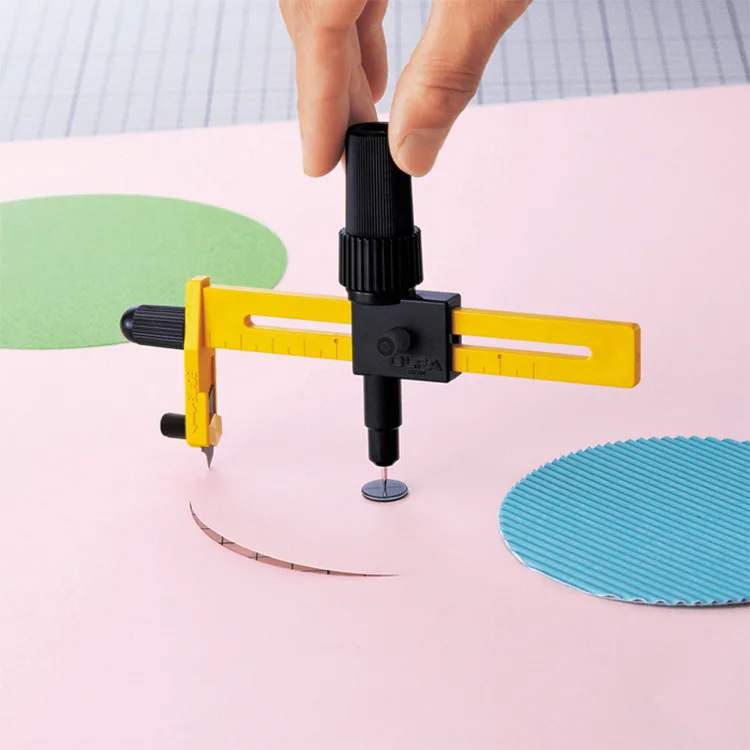 【OLFA】CMP-1/DX 安全式割圓刀