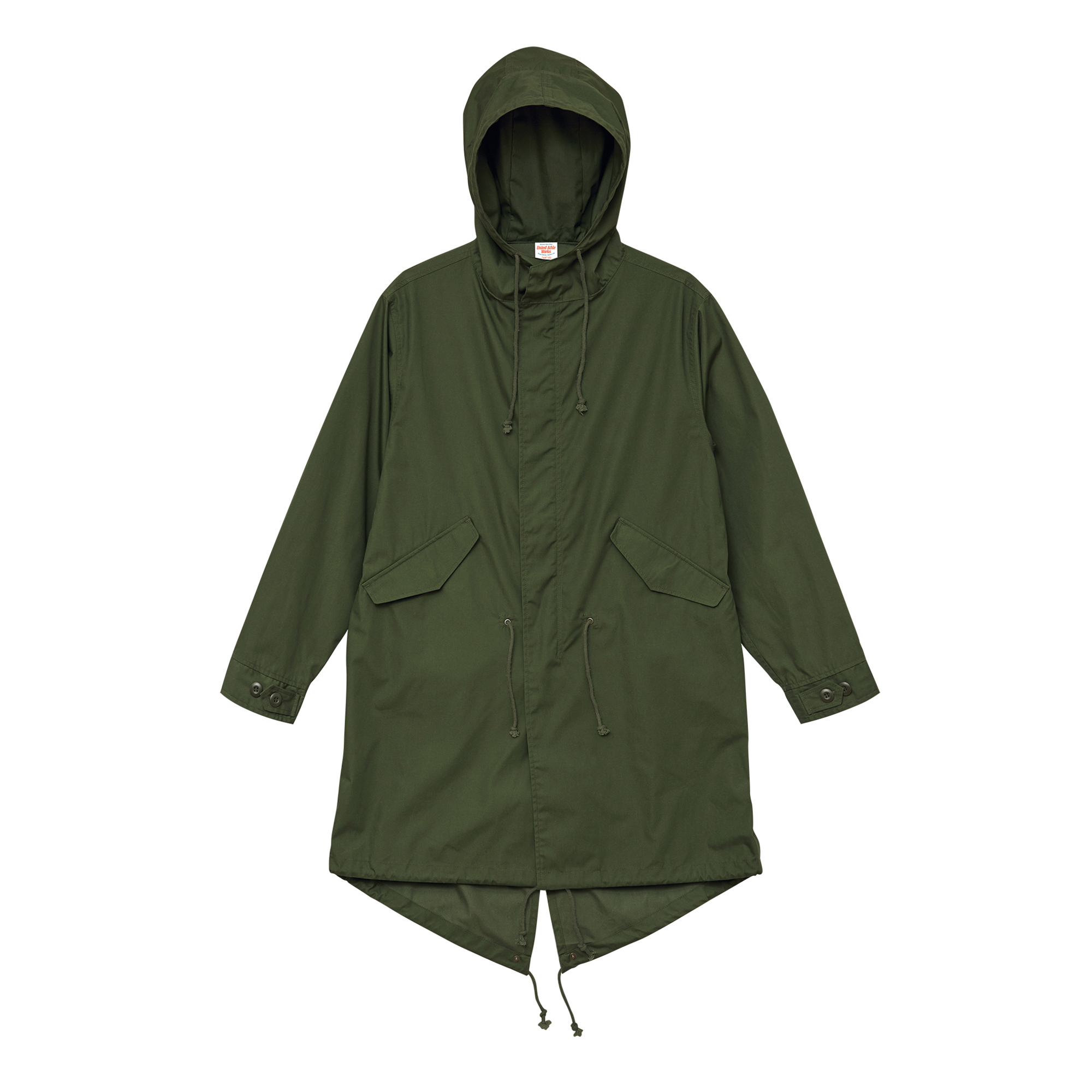 United Athle T/C軍裝長版風衣(單層) 3744701