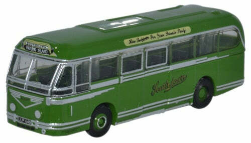 Oxford NLRT002 1:148 Leyland Royal Tiger Southdown 大客車.綠