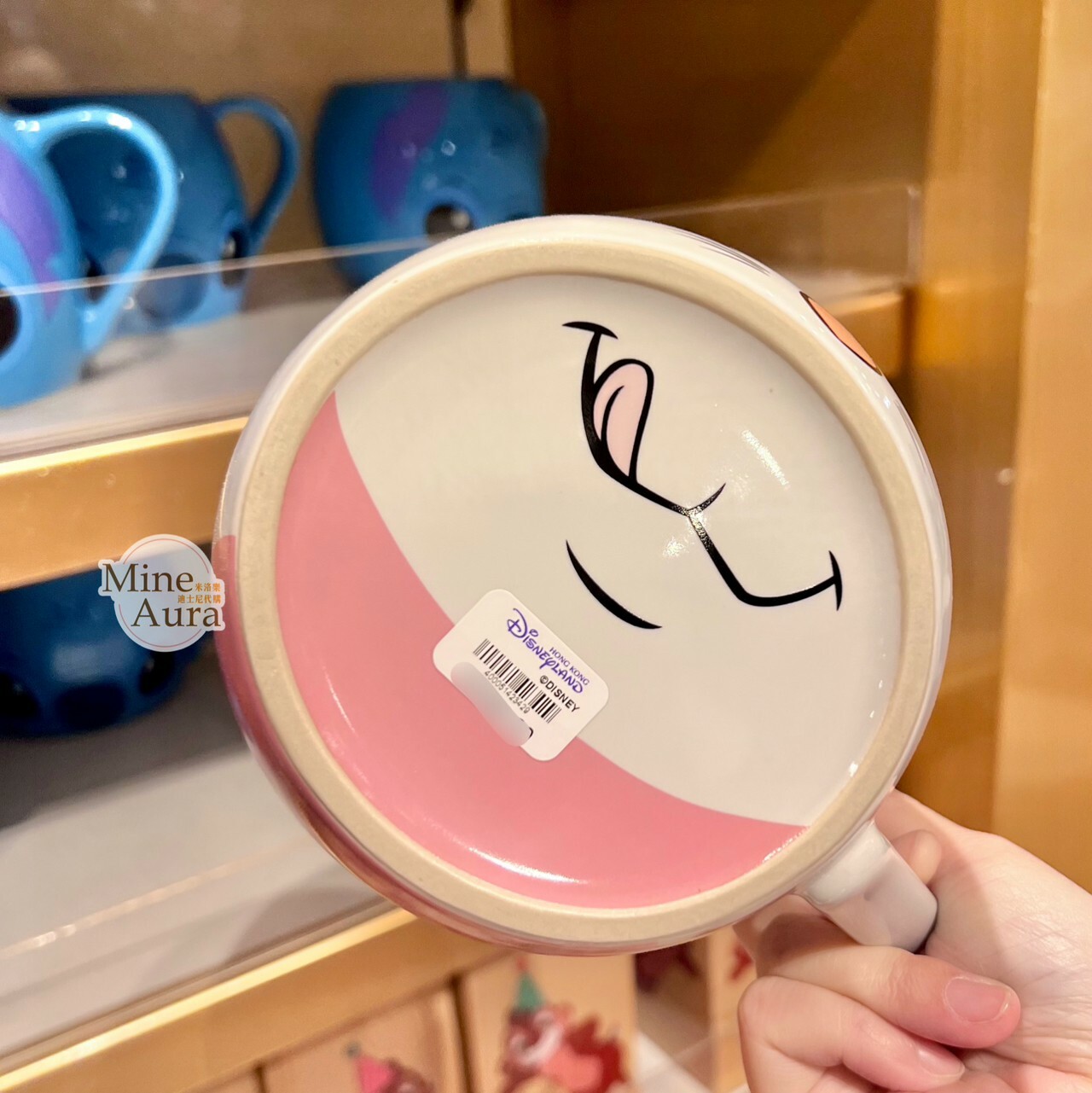 瑪莉貓 Marie 大臉圖案 陶瓷馬克杯 水杯 貓兒歷險記 The Aristocats -香港迪士尼樂園