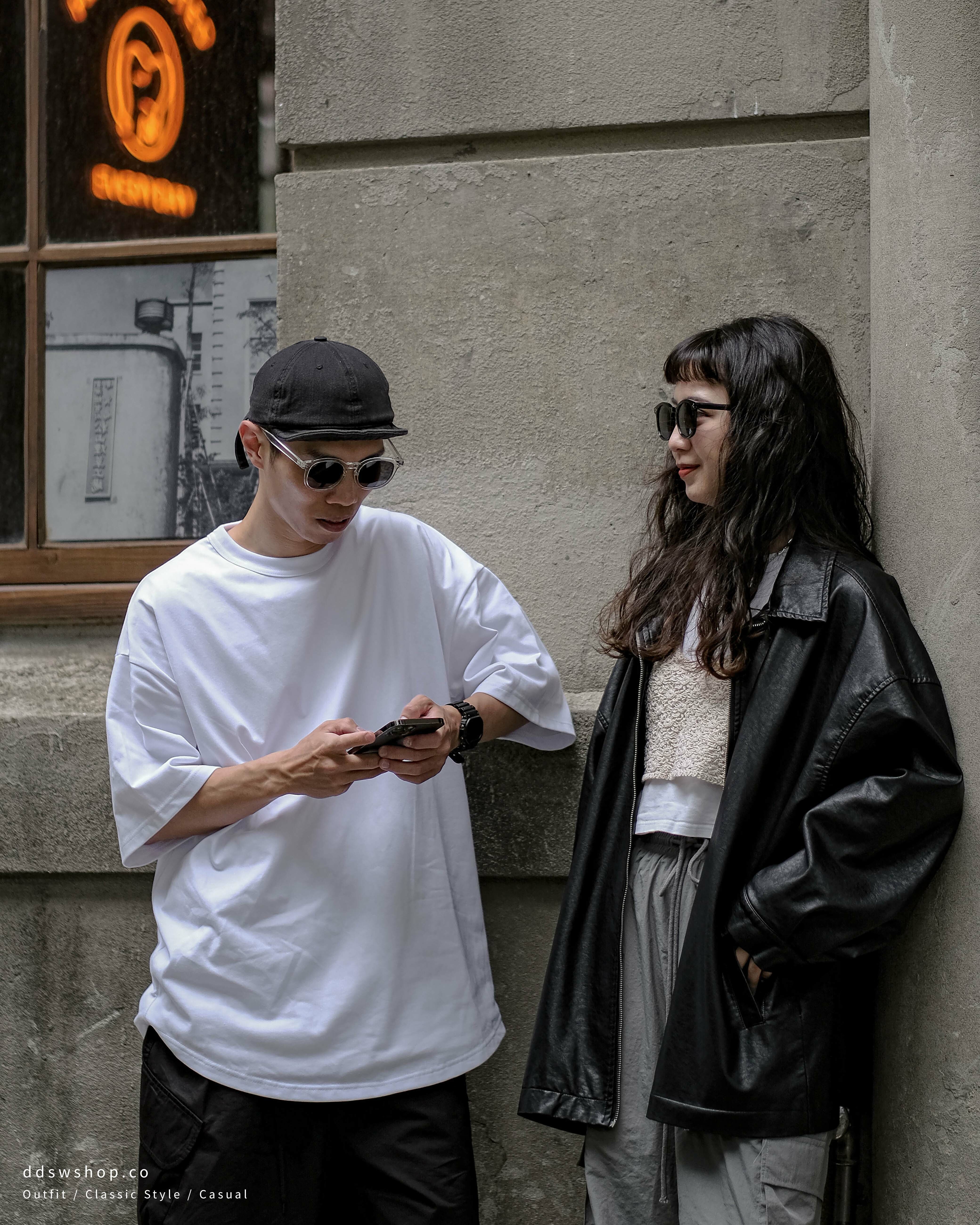 D.CLOSET 墨鏡 太陽眼鏡 透明鏡框 黑色 橘色 墨綠色