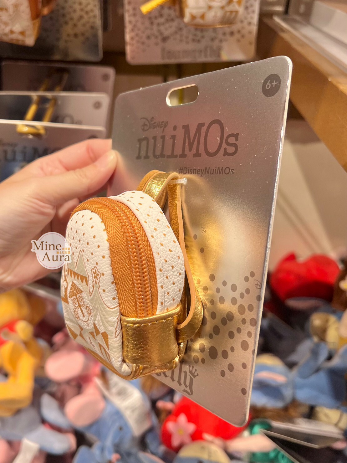 nuiMOs娃娃公仔專用配件 圖騰 點點 後背包 -香港迪士尼樂園