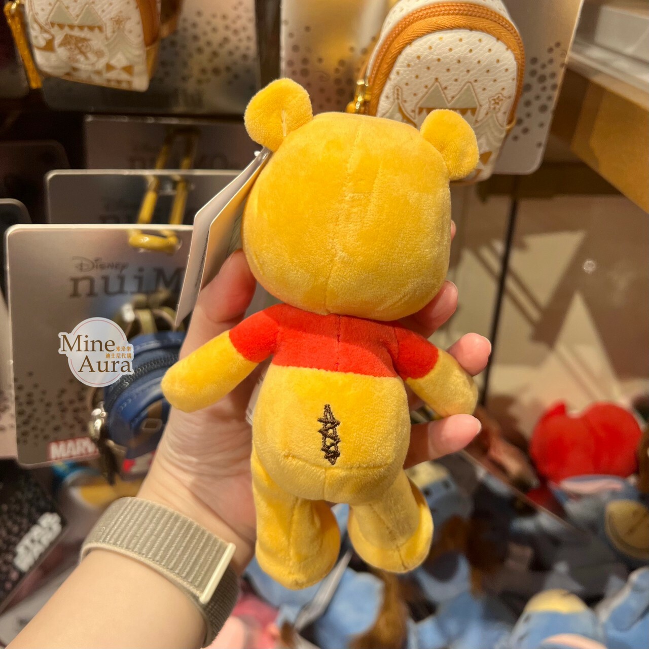 (現貨) nuiMOs 小熊維尼 Winnie the Pooh 可動關節 絨毛 娃娃公仔 -香港迪士尼樂園