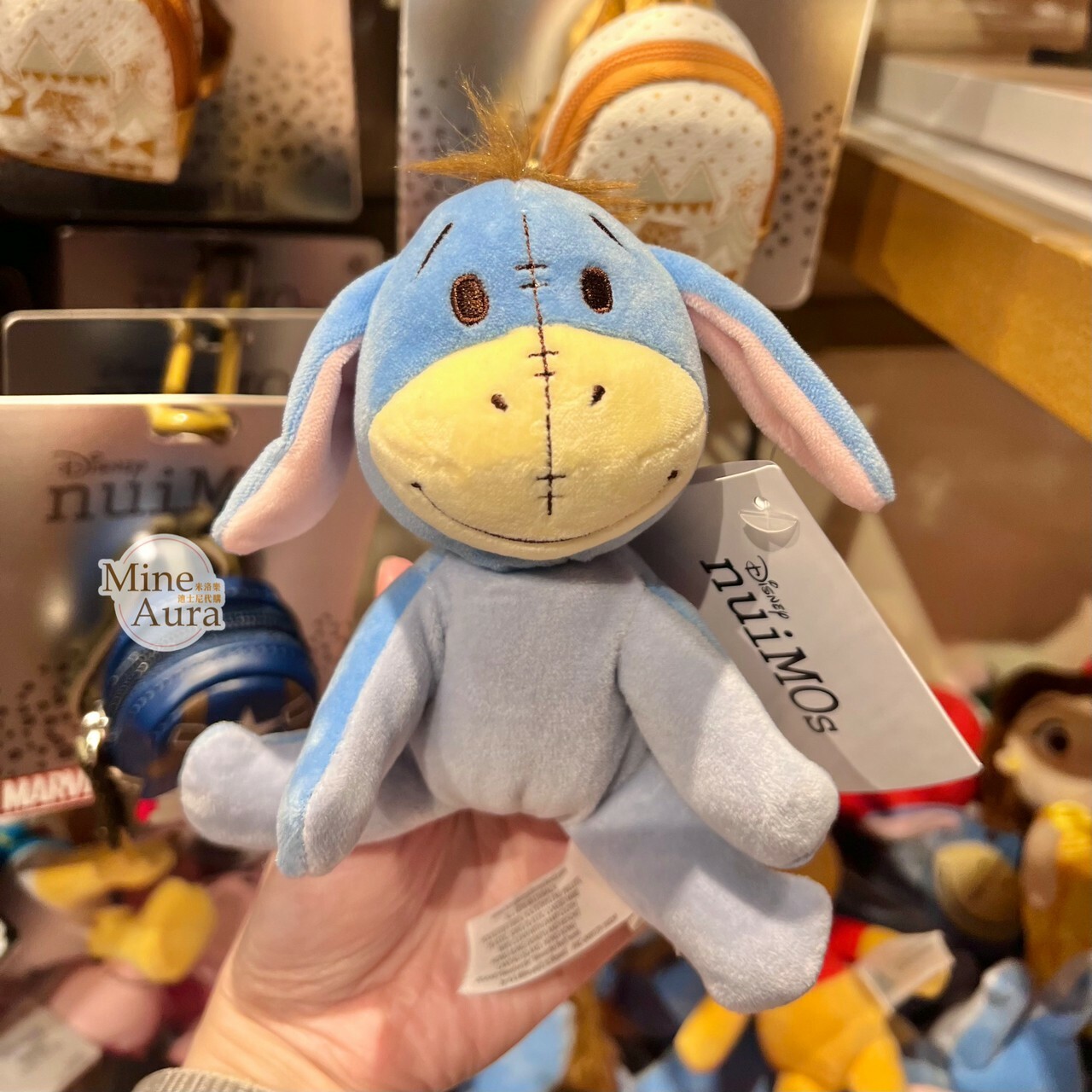 (現貨) nuiMOs  屹耳 Eeyore 可動關節 絨毛 娃娃公仔 小熊維尼 Winnie the Pooh -香港迪士尼樂園