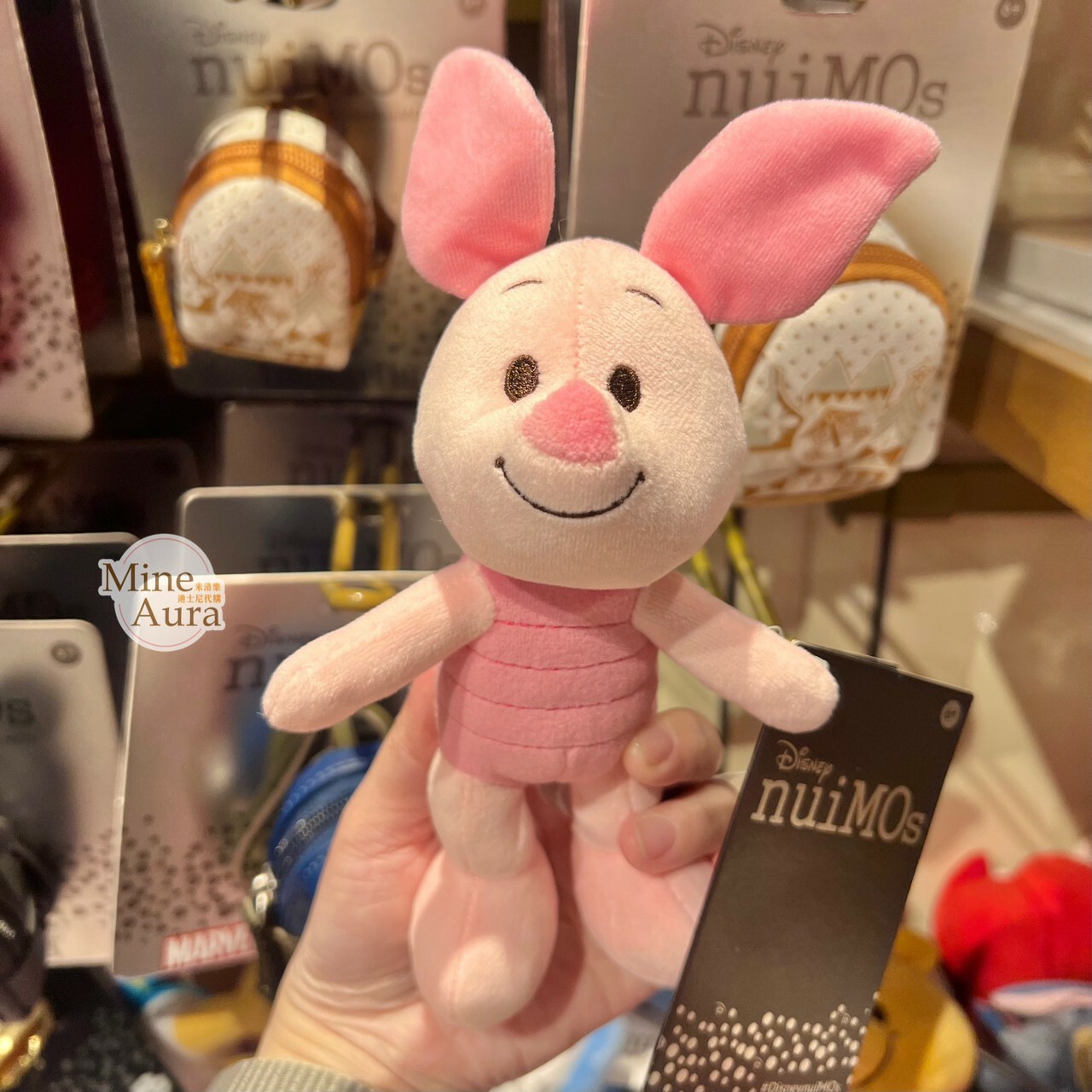 nuiMOs 小豬 皮傑 piglet 可動關節 絨毛 娃娃公仔 小熊維尼 Winnie the Pooh -香港迪士尼樂園