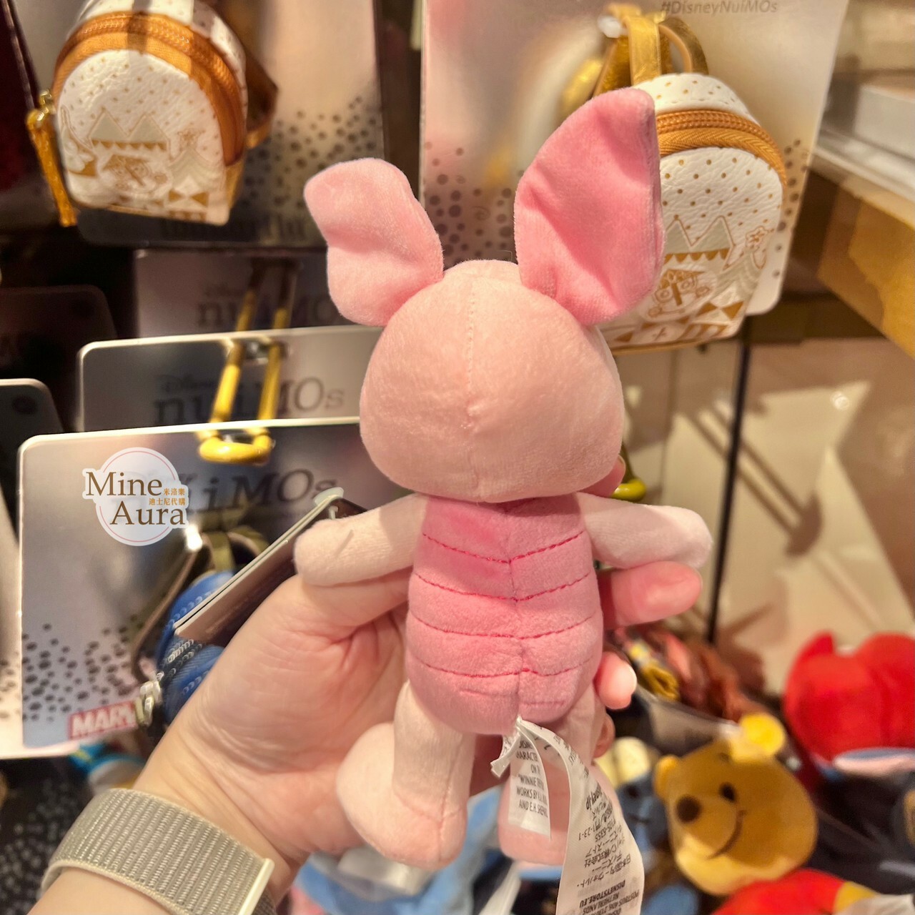 nuiMOs 小豬 皮傑 piglet 可動關節 絨毛 娃娃公仔 小熊維尼 Winnie the Pooh -香港迪士尼樂園