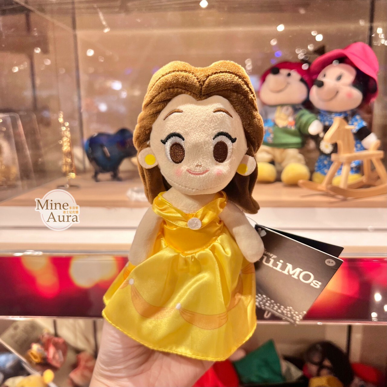 nuiMOs 貝兒公主 Belle 可動關節 絨毛 娃娃公仔 美女與野獸 Beauty and the Beast -香港迪士尼樂園