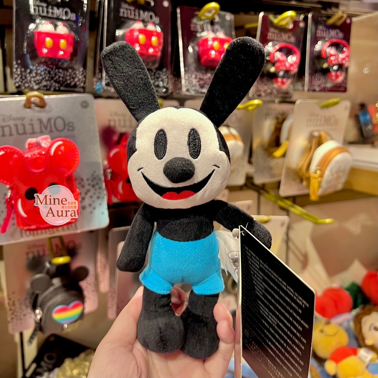 (現貨) nuiMOs 幸運兔 奧斯華 Oswald 可動關節 絨毛 娃娃公仔 -香港迪士尼樂園