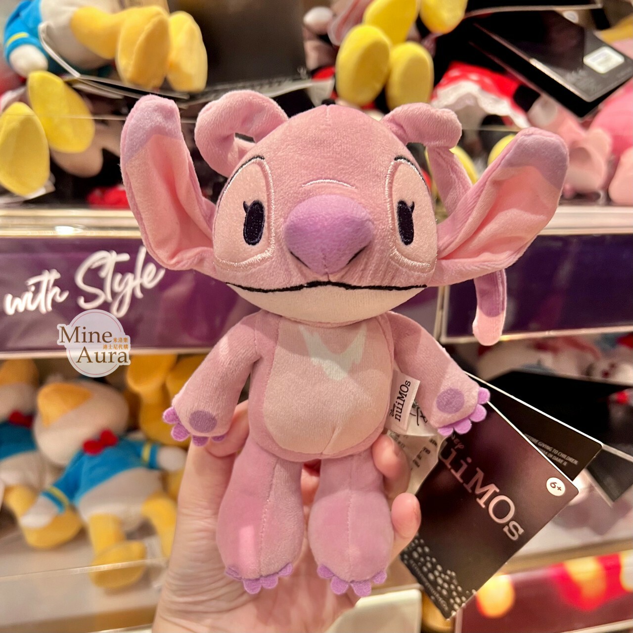 nuiMOs 安琪拉 Angel 可動關節 絨毛 娃娃公仔 星際寶貝 Lilo & Stitch -香港迪士尼樂園