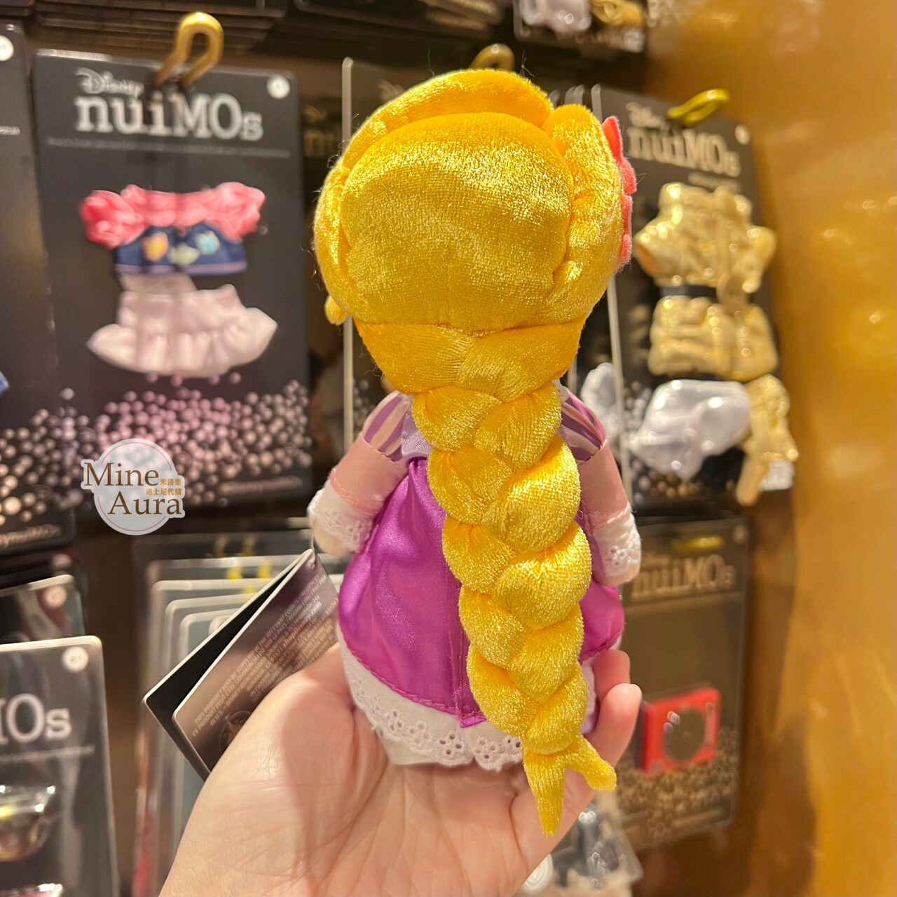 nuiMOs 長髮公主 樂佩 Rapunzel 可動關節 絨毛 娃娃公仔 魔髮奇緣 Tangled -香港迪士尼樂園