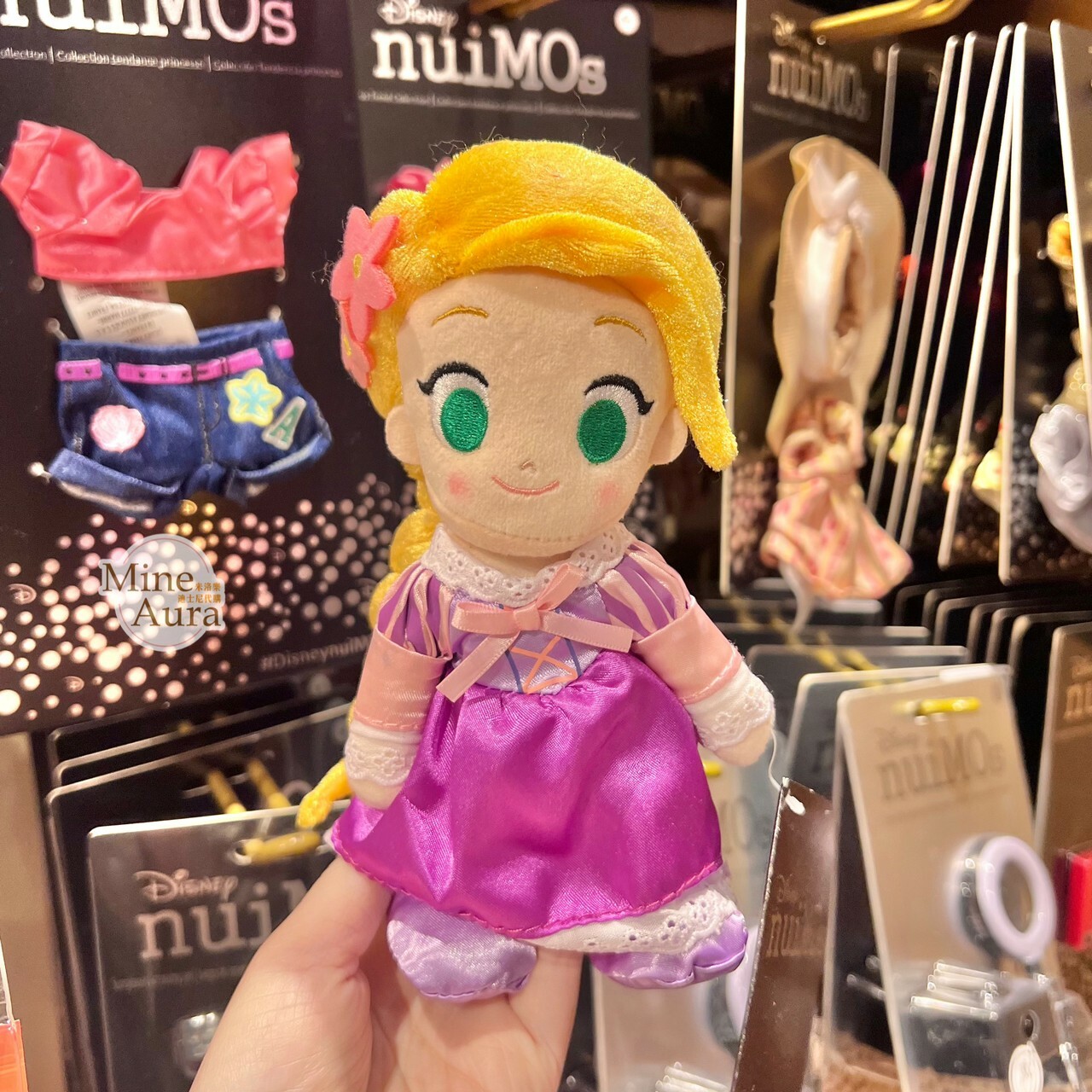 nuiMOs 長髮公主 樂佩 Rapunzel 可動關節 絨毛 娃娃公仔 魔髮奇緣 Tangled -香港迪士尼樂園