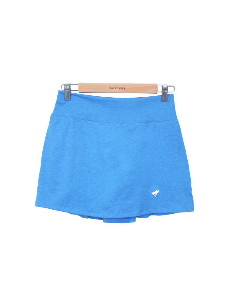 高球針織練習短裙-波羅地海藍