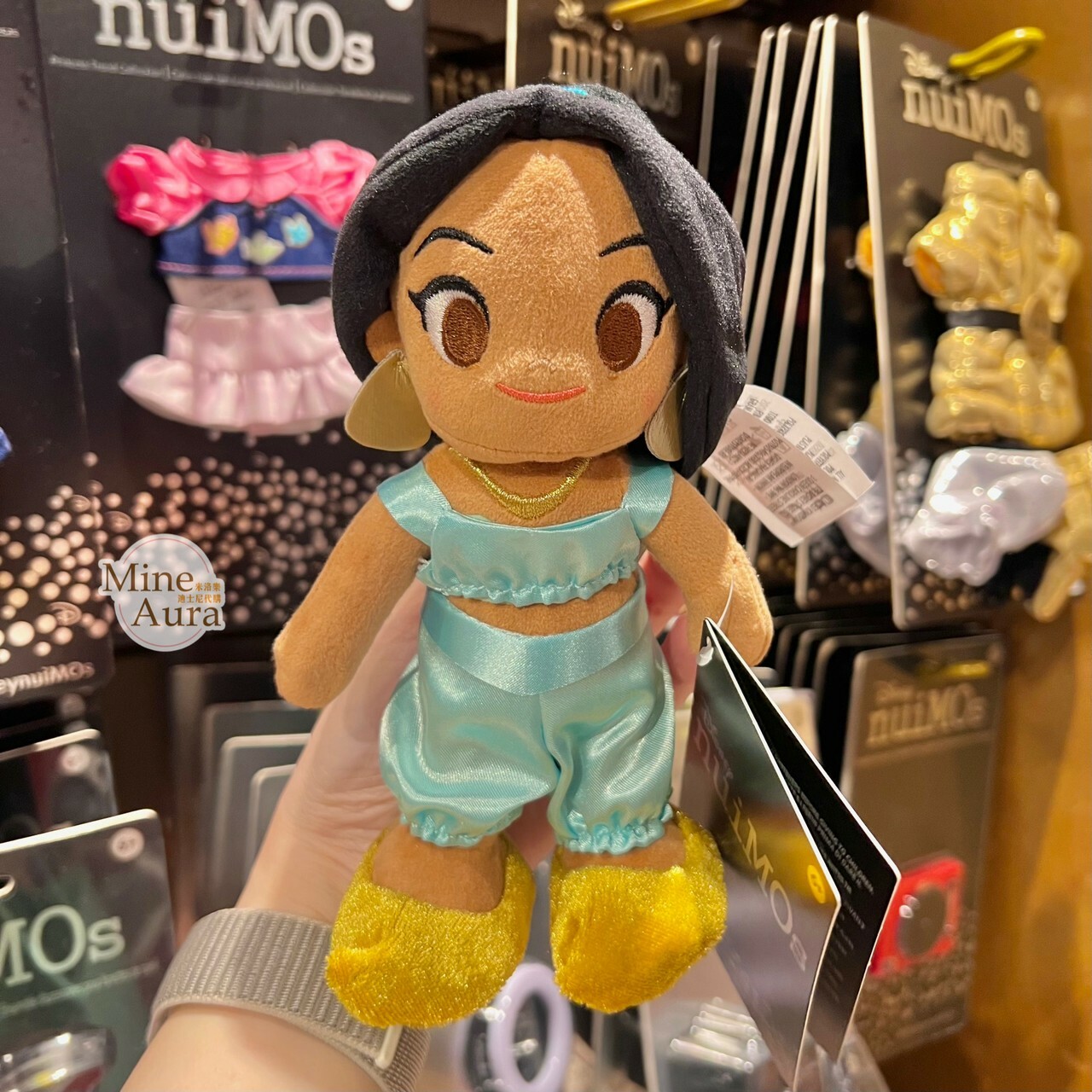 nuiMOs 茉莉公主 Jasmine 可動關節 絨毛 娃娃公仔 阿拉丁 Aladdin -香港迪士尼樂園