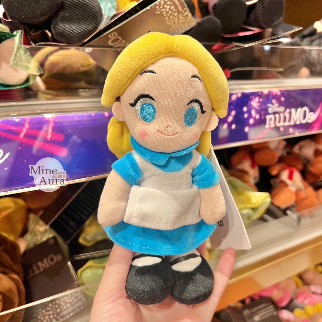 (現貨) nuiMOs 愛麗絲 Alice 可動關節 絨毛 娃娃公仔 愛麗絲夢遊仙境 Alice in Wonderland -香港迪士尼樂園