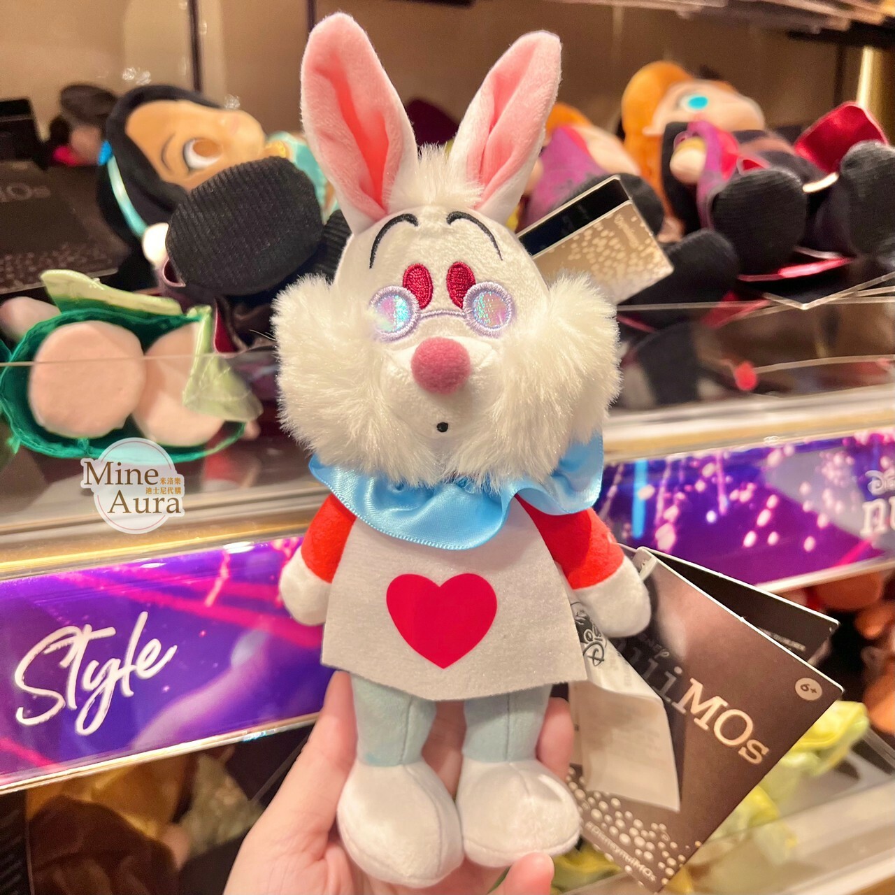 (現貨) nuiMOs 時間兔 白兔 White Rabbit 可動關節 絨毛 娃娃公仔 愛麗絲夢遊仙境 Alice in Wonderland -香港迪士尼樂園