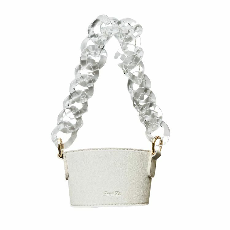 清新白鍊帶杯套