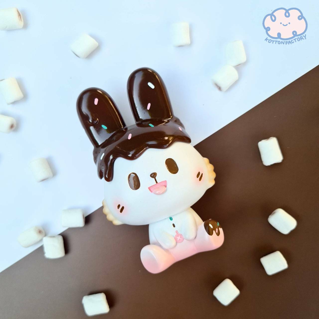 Kotton Factory - Chocolate Marshmallow Robin🐰🍫
