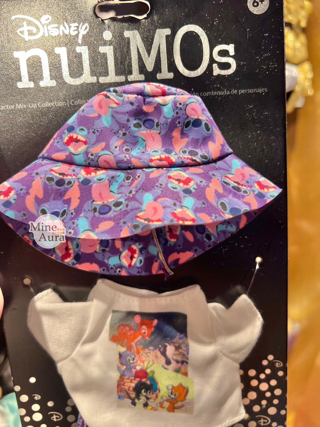 nuiMOs 史迪奇 Stitch 漁夫帽 小鹿斑比 Bambi 圖案上衣 造型服裝 (無娃娃) -香港迪士尼樂園