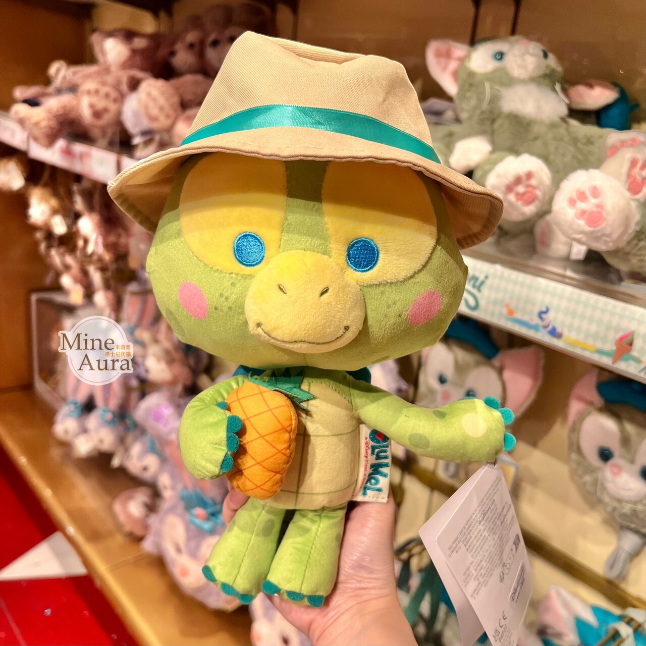 夏威夷系列 奧樂米拉 海龜 OluMel 娃娃 玩偶 -香港迪士尼樂園