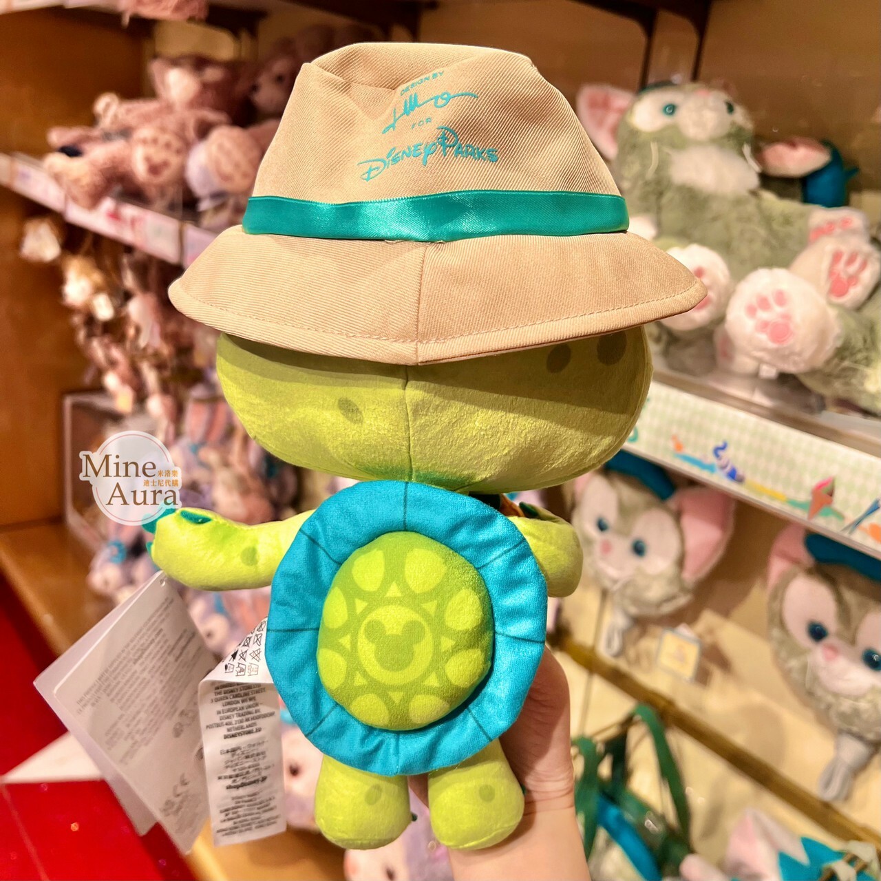 夏威夷系列 奧樂米拉 海龜 OluMel 娃娃 玩偶 -香港迪士尼樂園