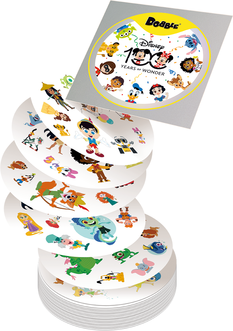 嗒寶：迪士尼100周年版 (中韓雙語版) Dobble Disney 100