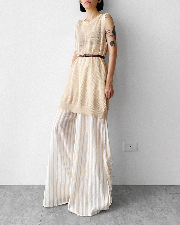 SC-126 金屬釦頭細腰帶