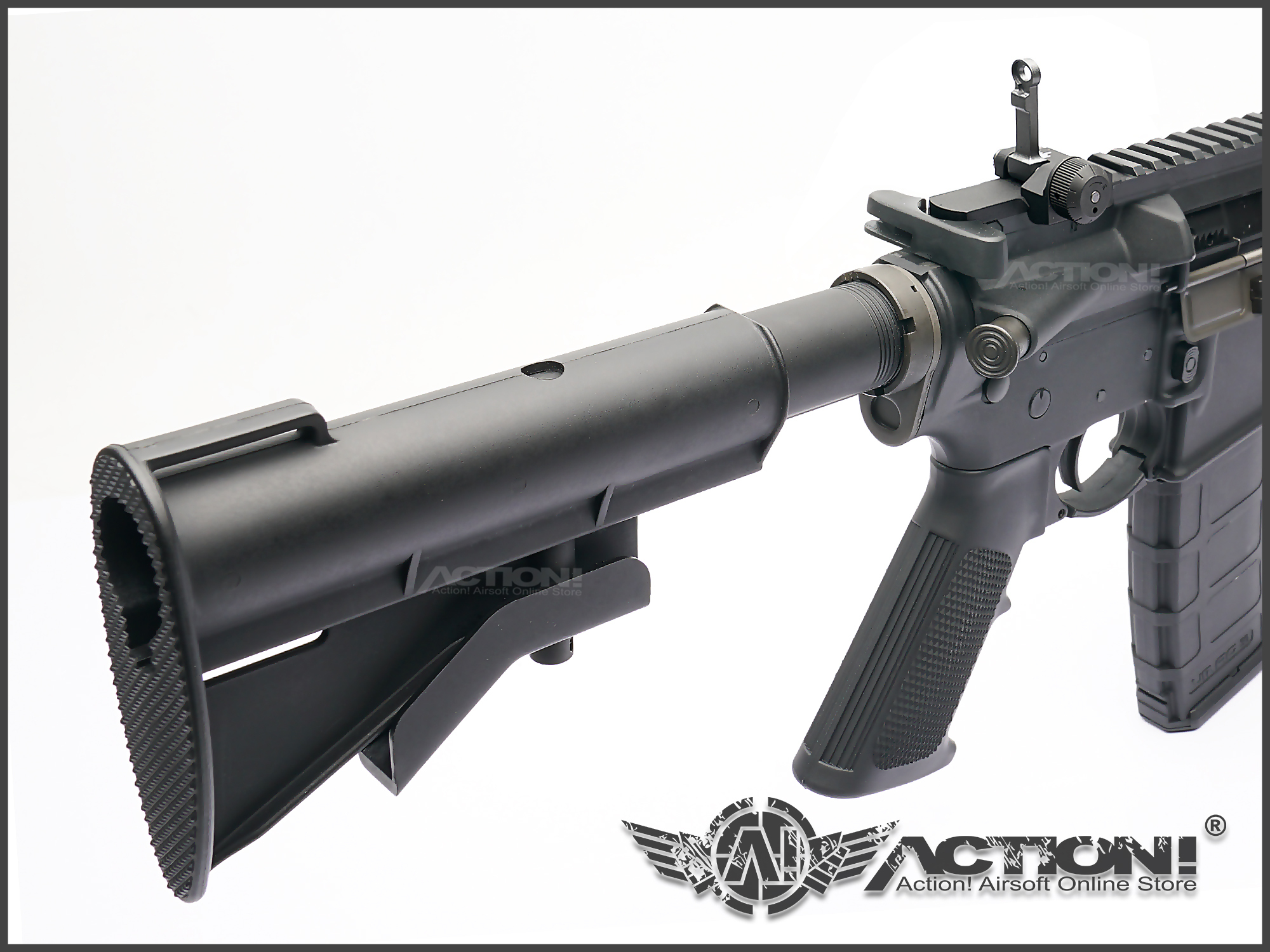 Olympic Arms AR-15 GBB (VFC M4 V3 GBB System) Two Mags