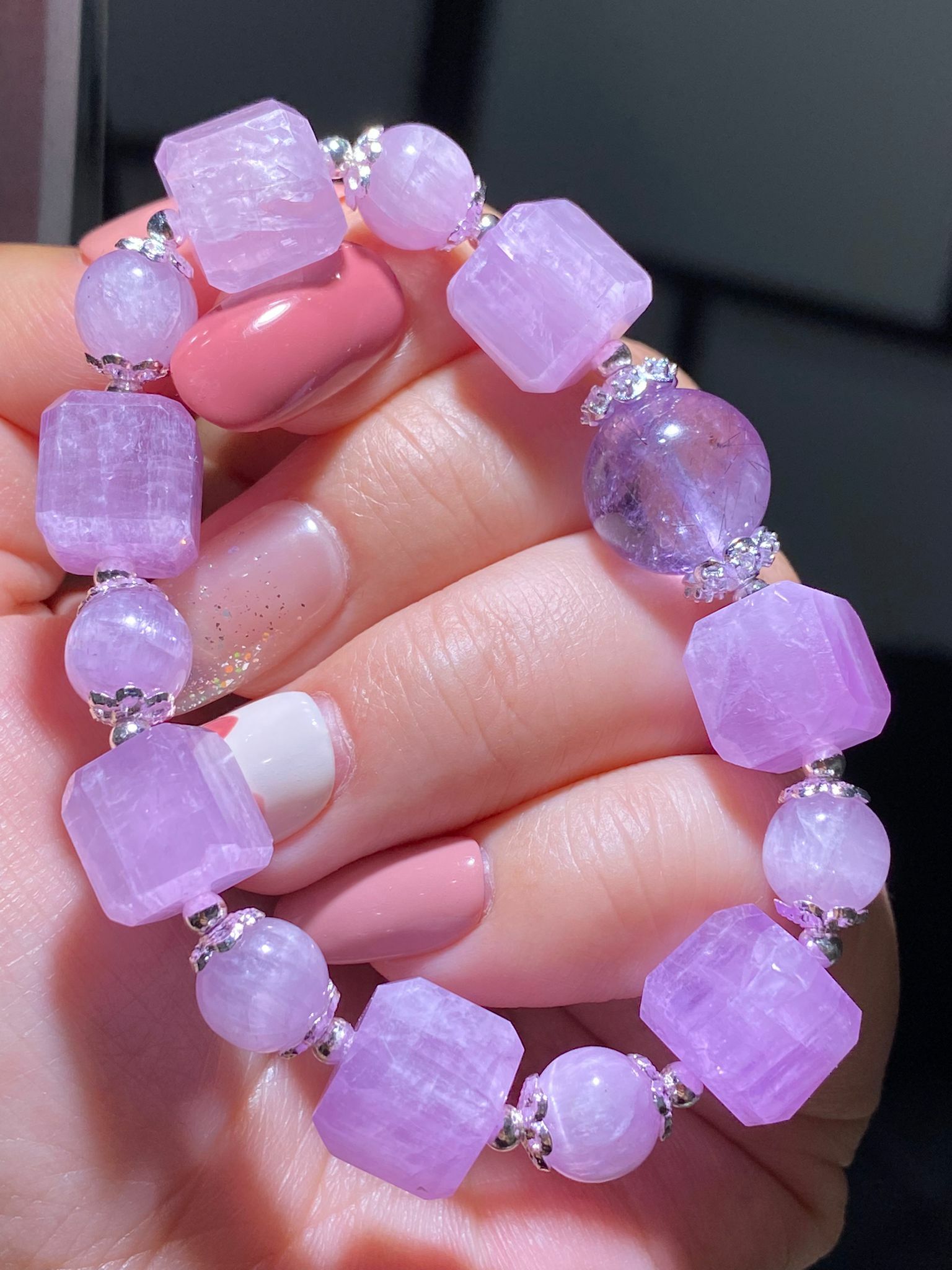 紫鋰輝配紫超七DIY