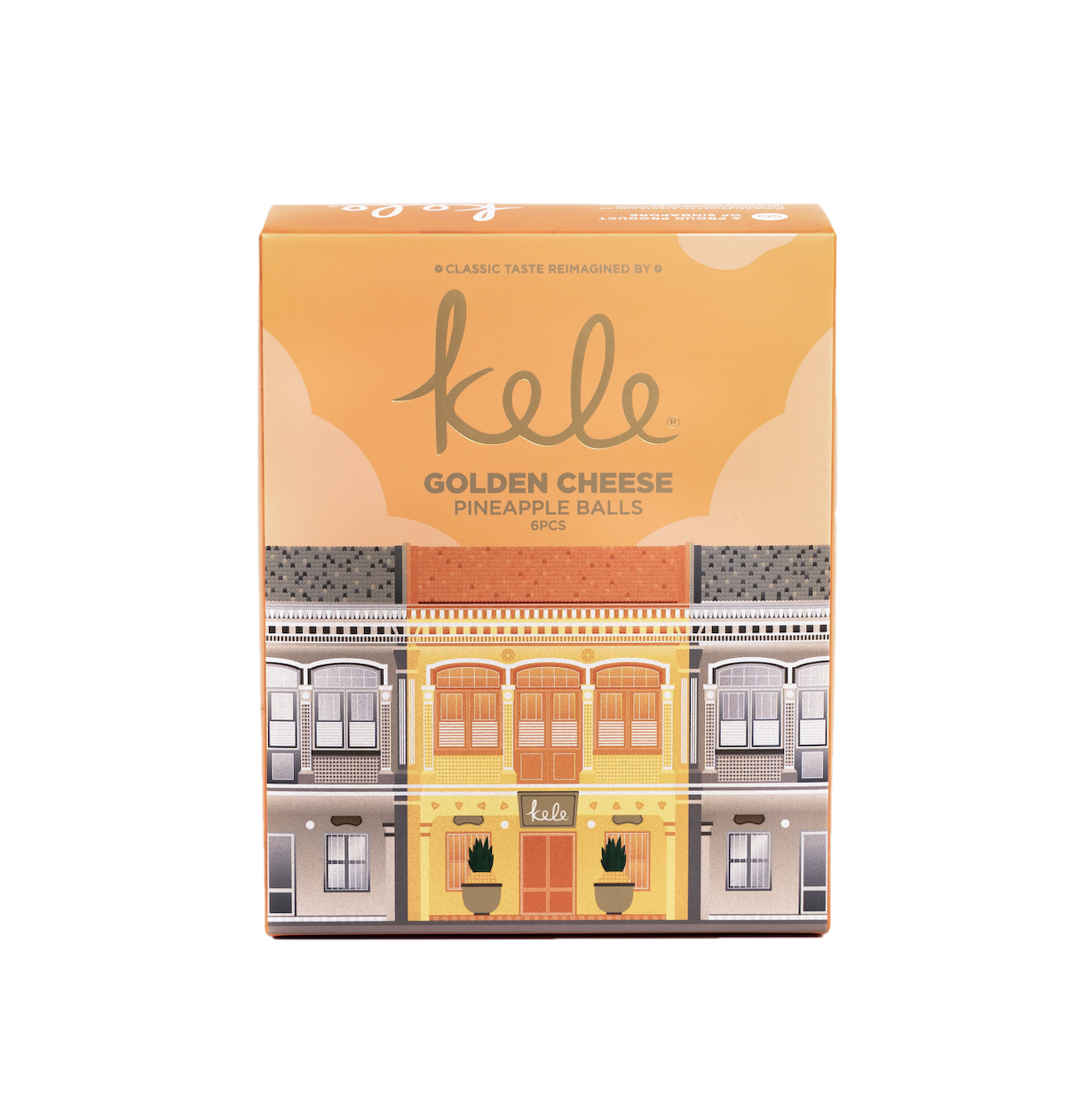 Kele Golden Cheese Pineapple Balls [6pcs Pack]