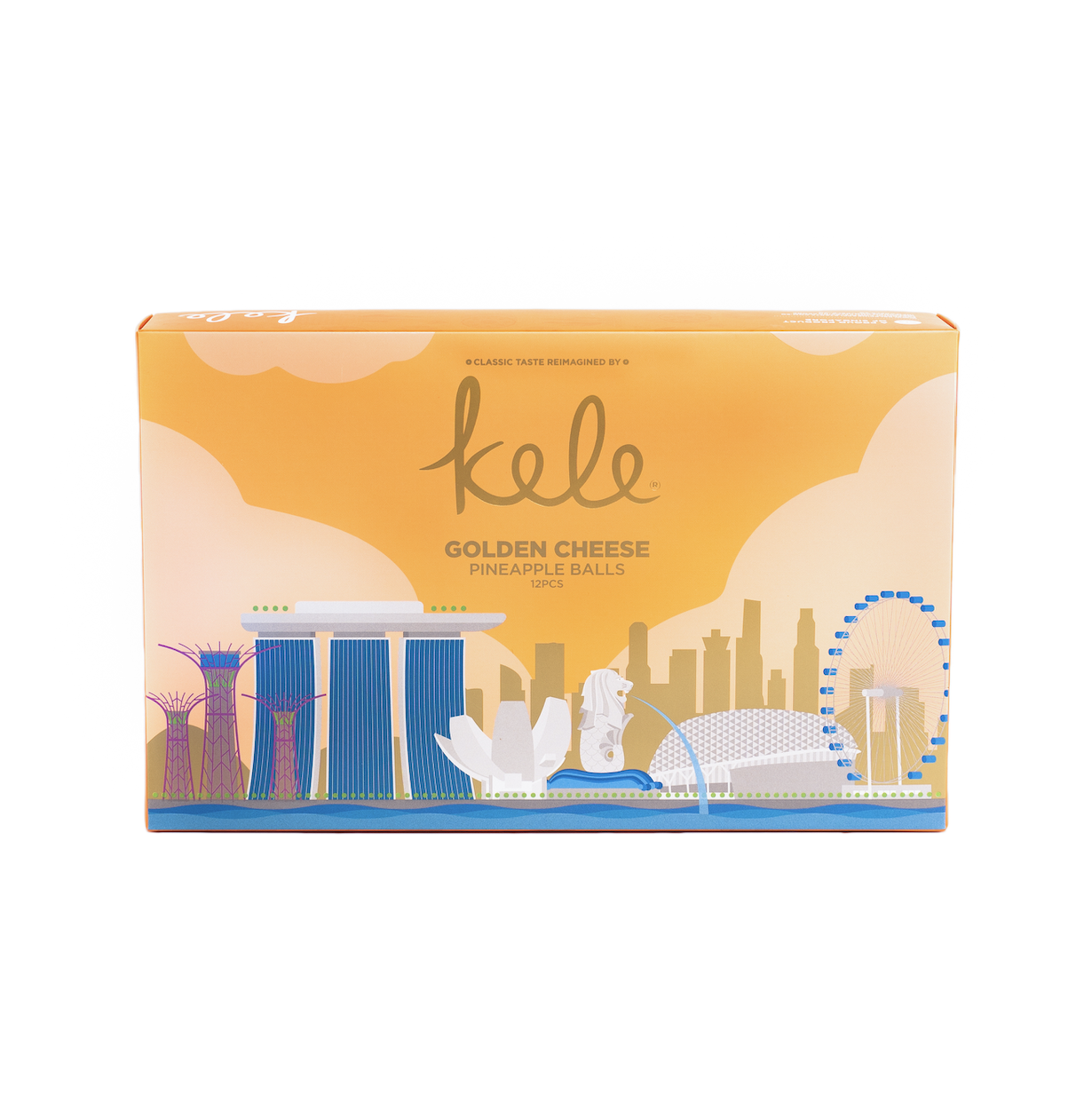 Kele Golden Cheese Pineapple Balls [12pcs Pack]