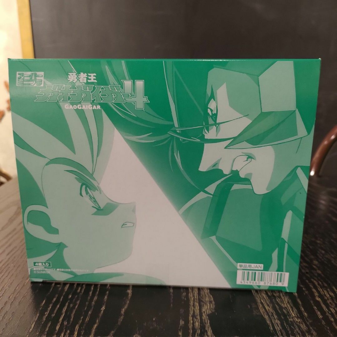 全新行版  勇者王GAOGAIGAR 4 超級合體機械人套裝