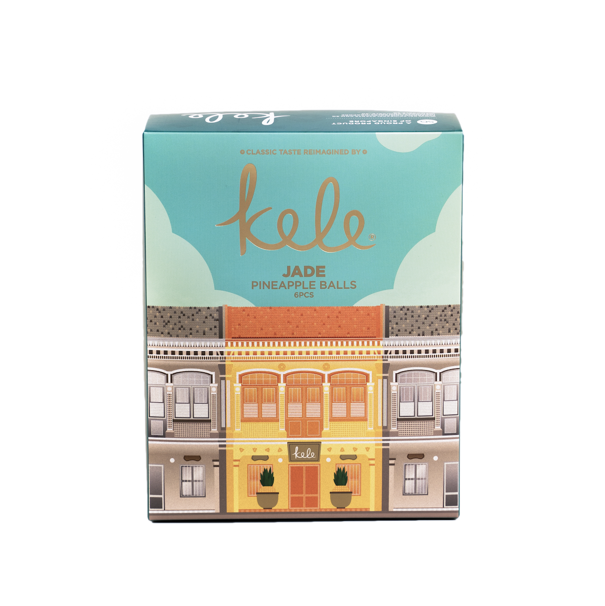 Kele Pandan Pineapple Tarts [6pcs Pack]