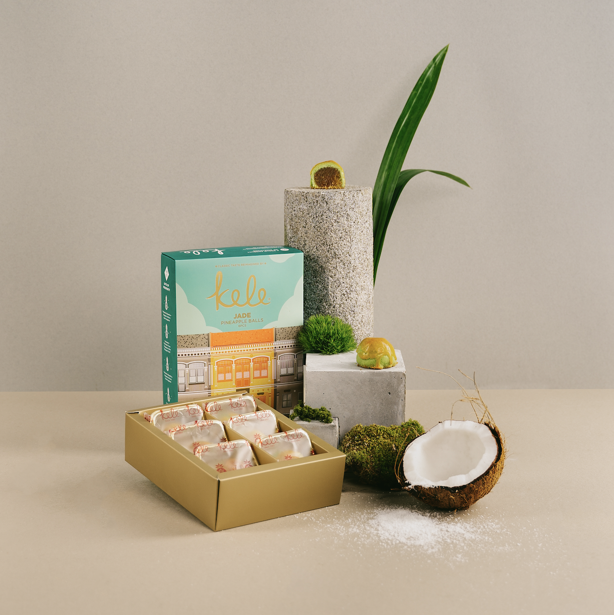 Kele Pandan Pineapple Tarts [6pcs Pack]