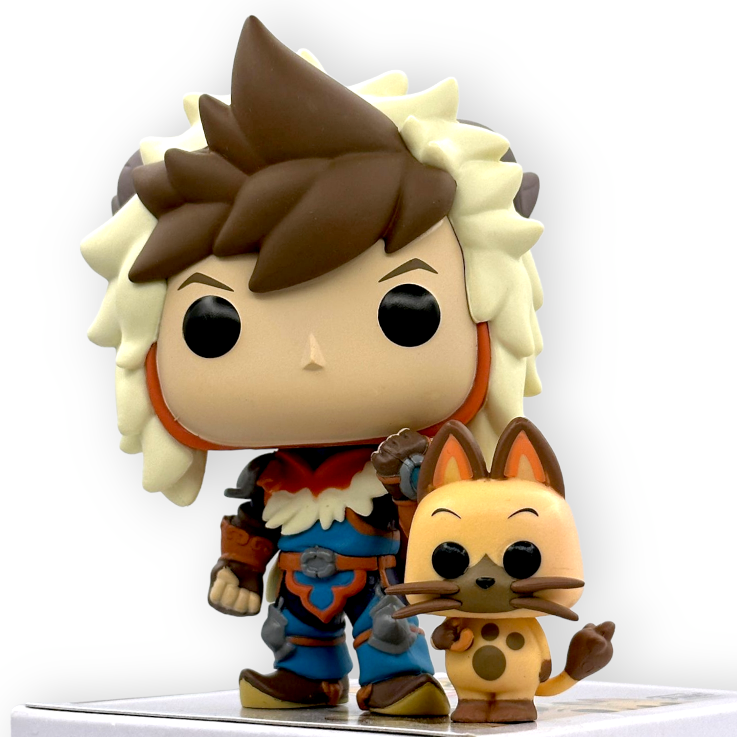 FUNKO POP <Monster Hunter>琉特(男)+貓-No.797
