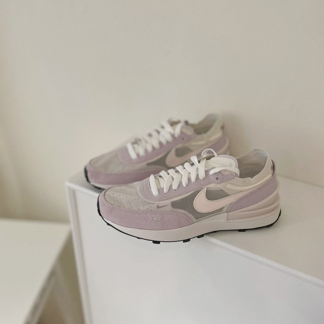 Nike Waffle One 芋泥奶霜 紫色 白色 半透明 歐洲限定 小SACAI 解構 DN4696-100