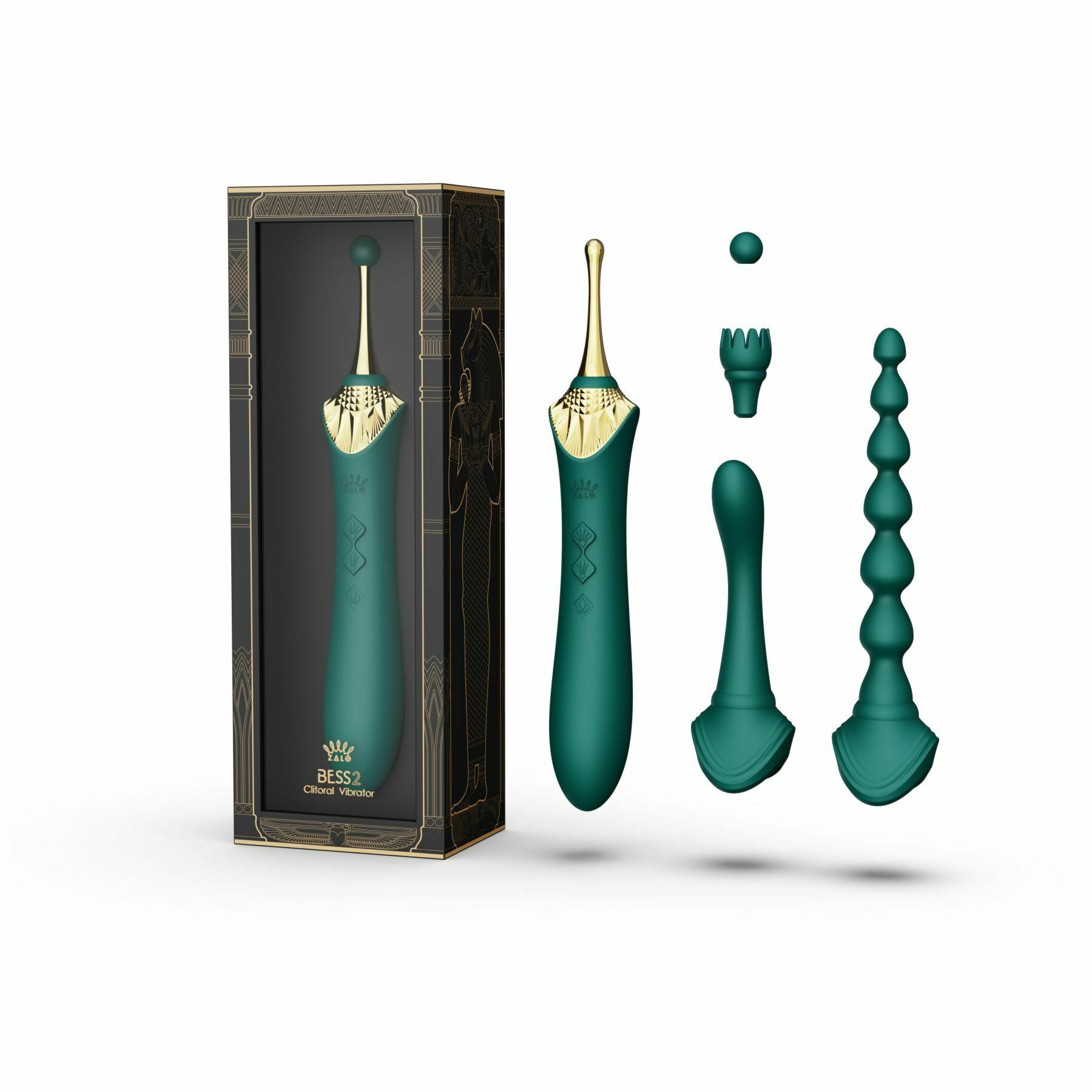 Zalo Bess 2 Clitoral Massager Green