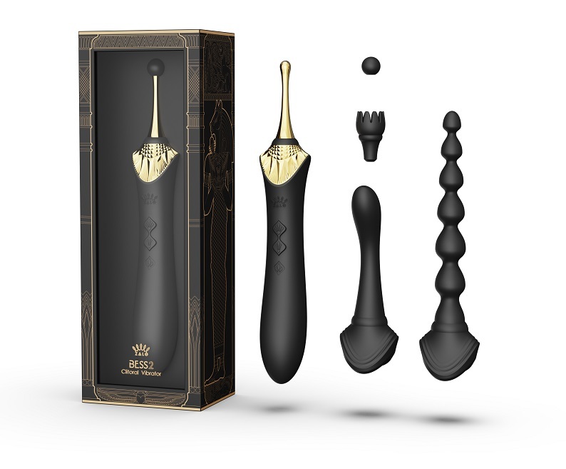 Zalo Bess 2 Clitoral Massager Black