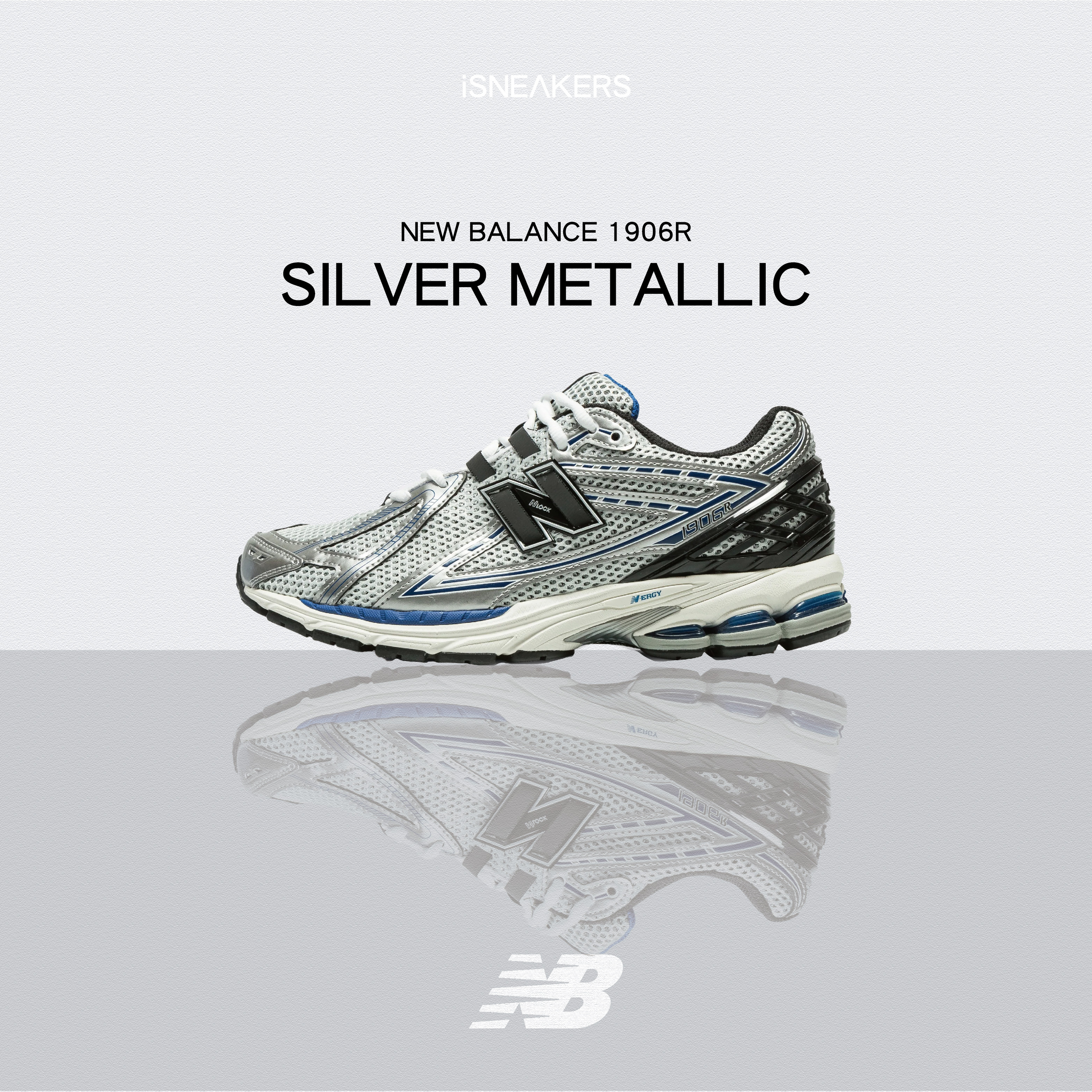 iSNEAKERS｜New Balance 1906R "Silver Metallic" 銀黑 M1906RCD