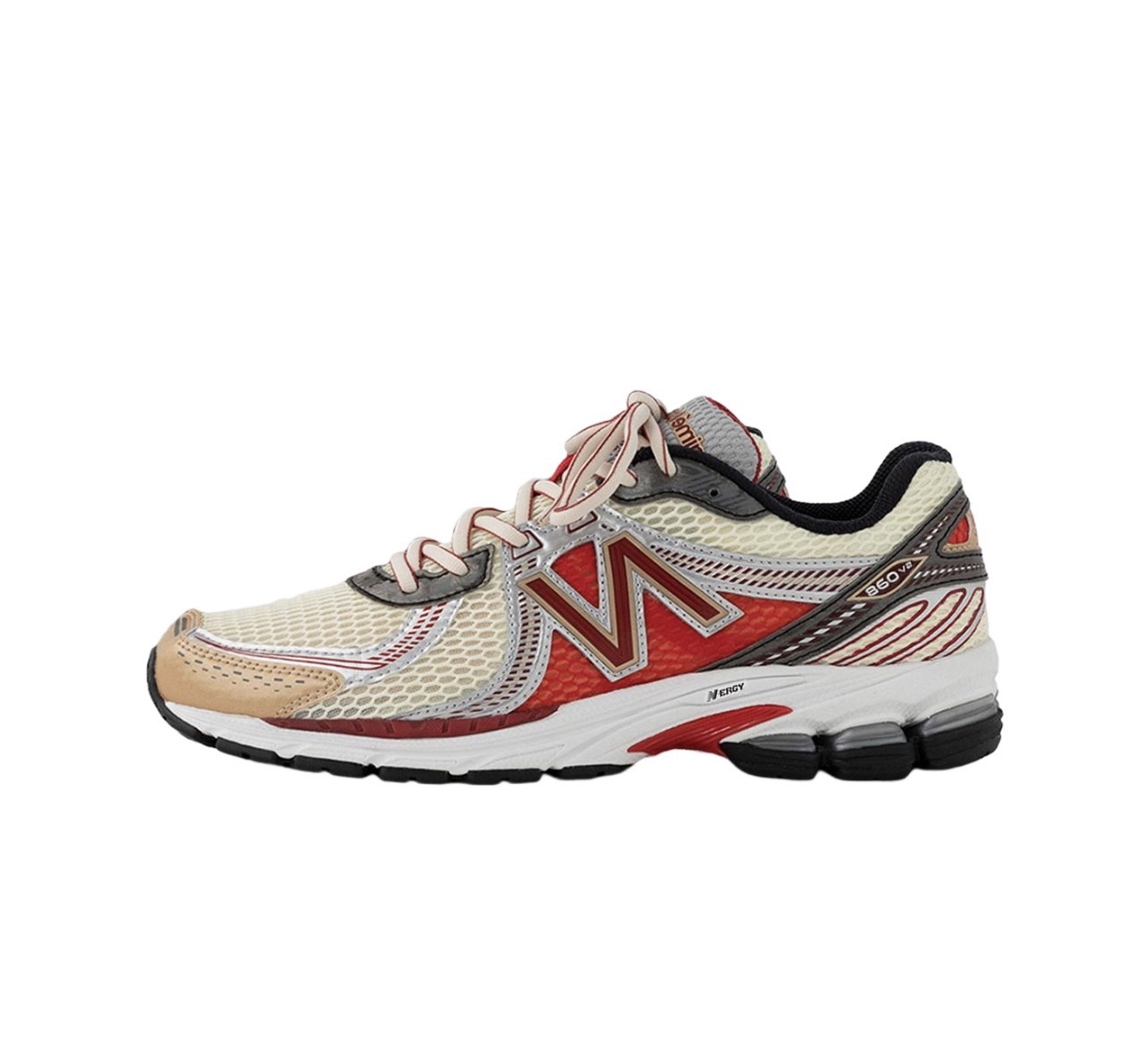 代購 New Balance NB 860 V2 防滑耐磨 運動休閒鞋 跑步鞋 橙色 MAY-
