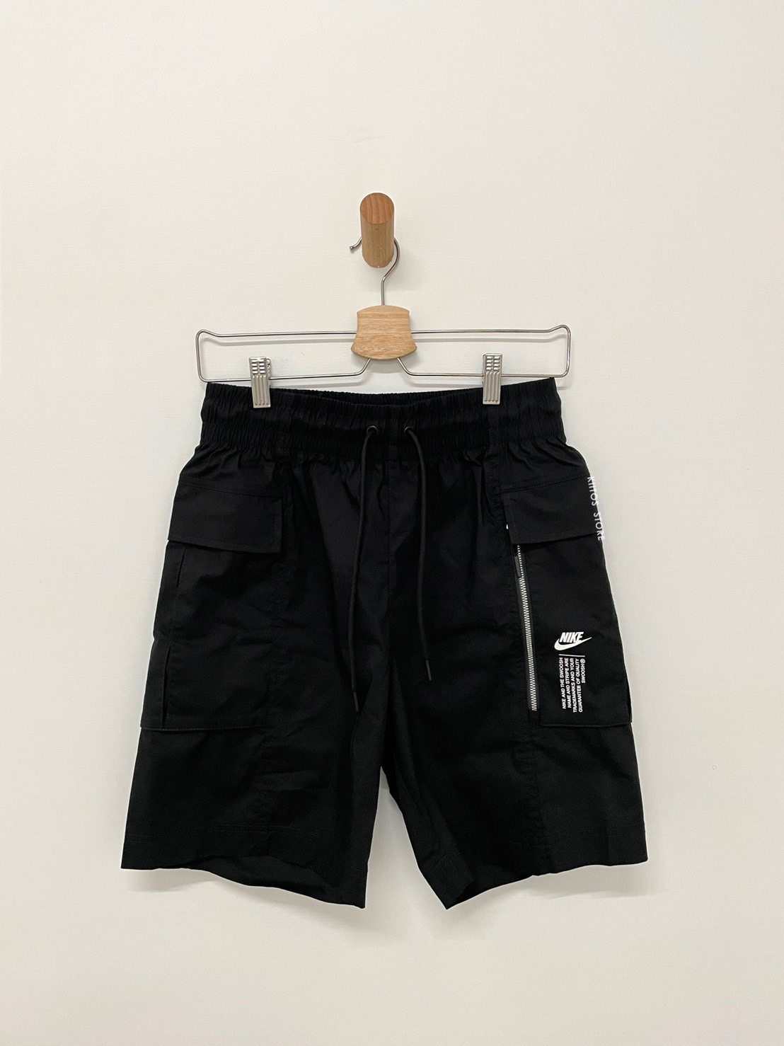 現貨  Nike Sportswear NSW 短褲 工裝褲 側口袋 側拉鍊 CZ8679-010