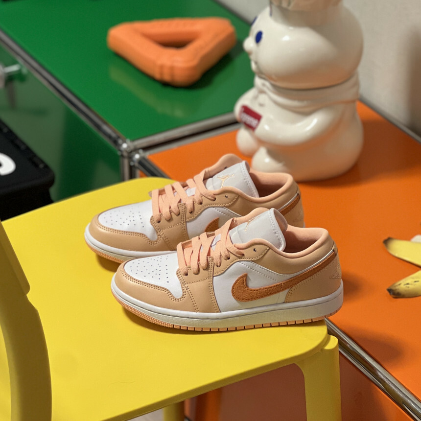 Nike Air Jordan 1 橘子蘇打 水蜜桃橘 落日 夕陽 白色 橘色 DC0774-801