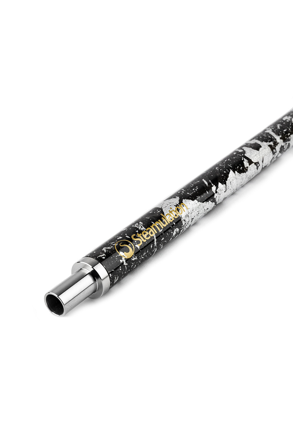 Steamulation Carbon Mouthpiece-Silver leaf