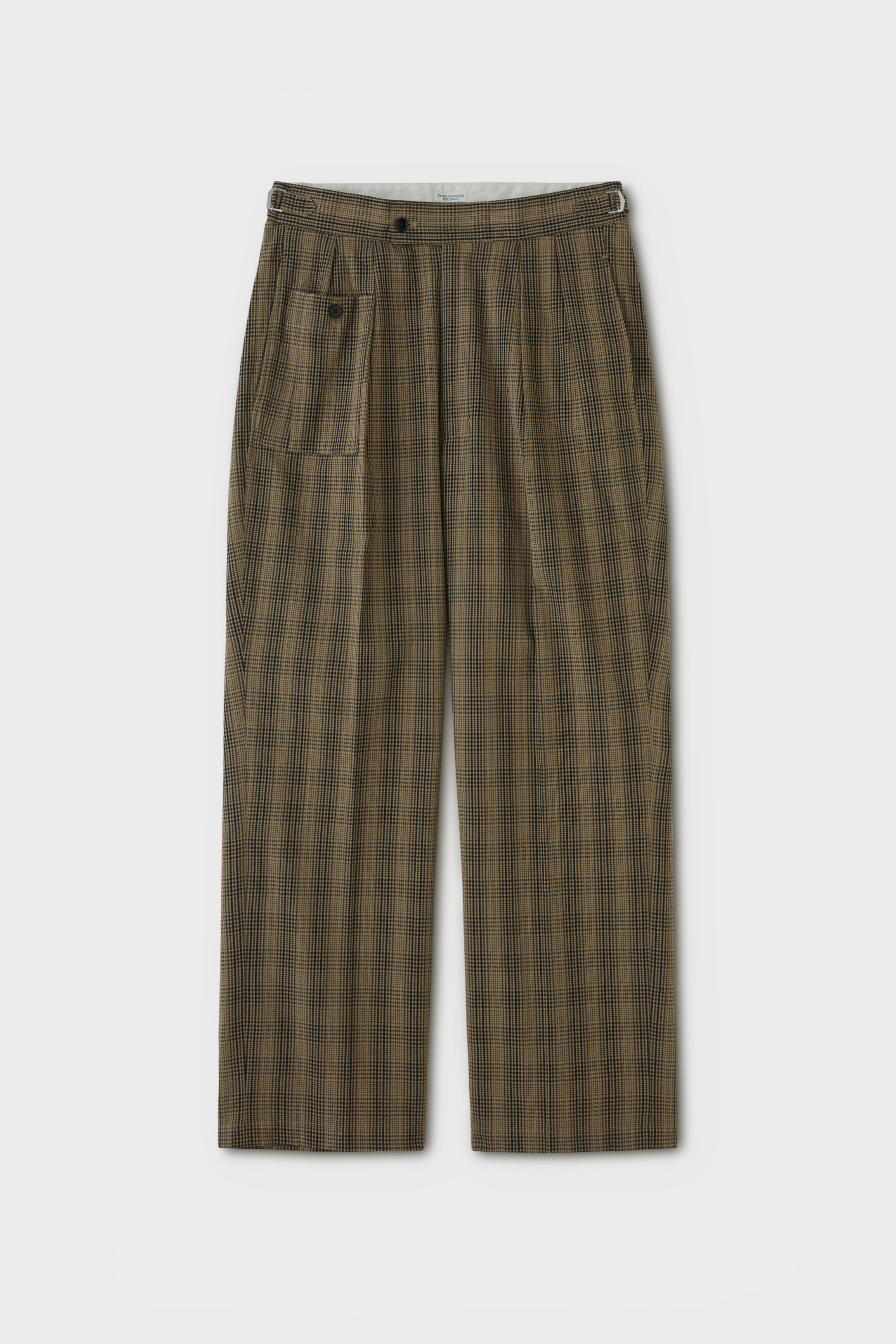 PHIGVEL SEERSUCKER SAFARI TROUSERS (2色)