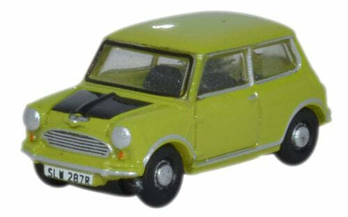 Oxford NMN005 1:148 Mini Lime Green 汽車,綠