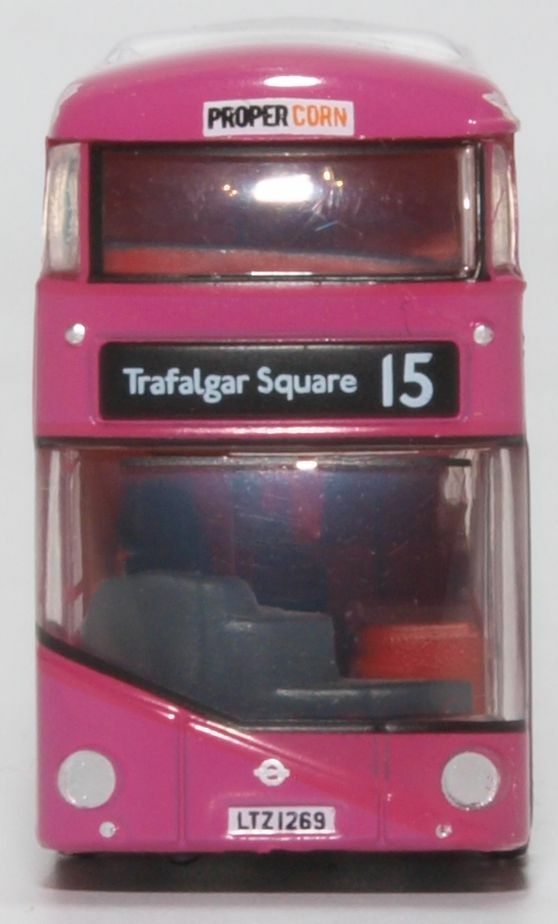 Oxford NNR005 1:148 New Routemaster Propercorn 巴士.粉紅